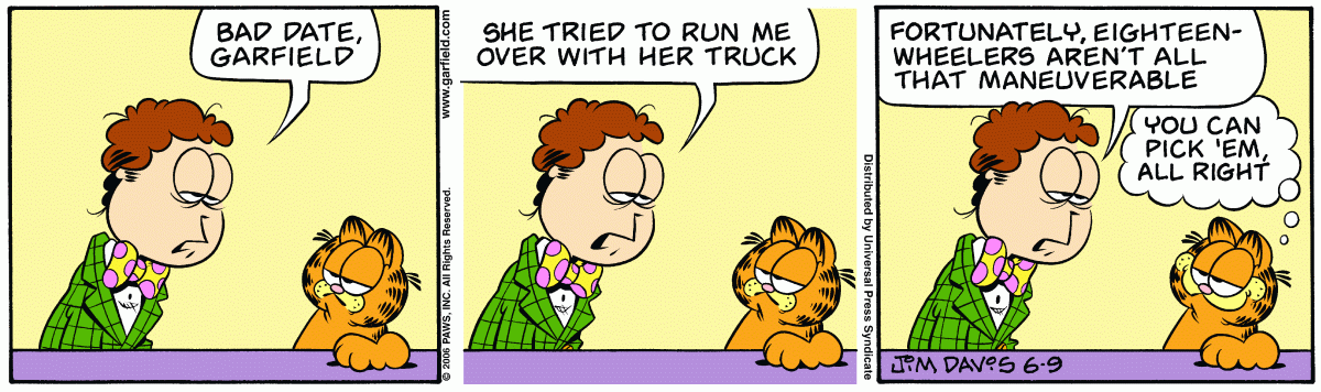 Garfield, June 9, 2006