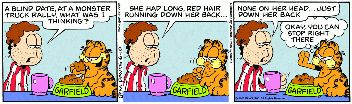 Garfield, June 10, 2006