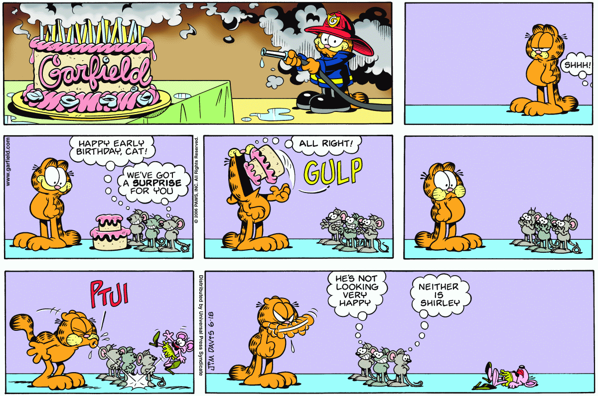 Garfield, June 18, 2006