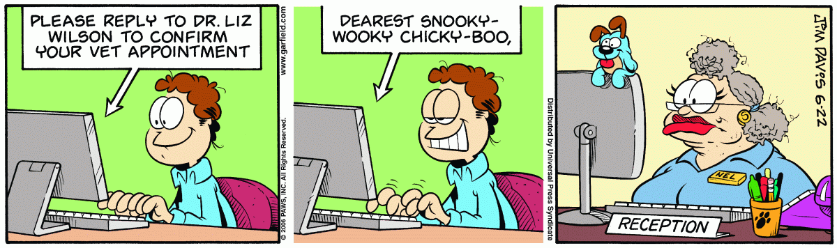 Garfield, June 22, 2006