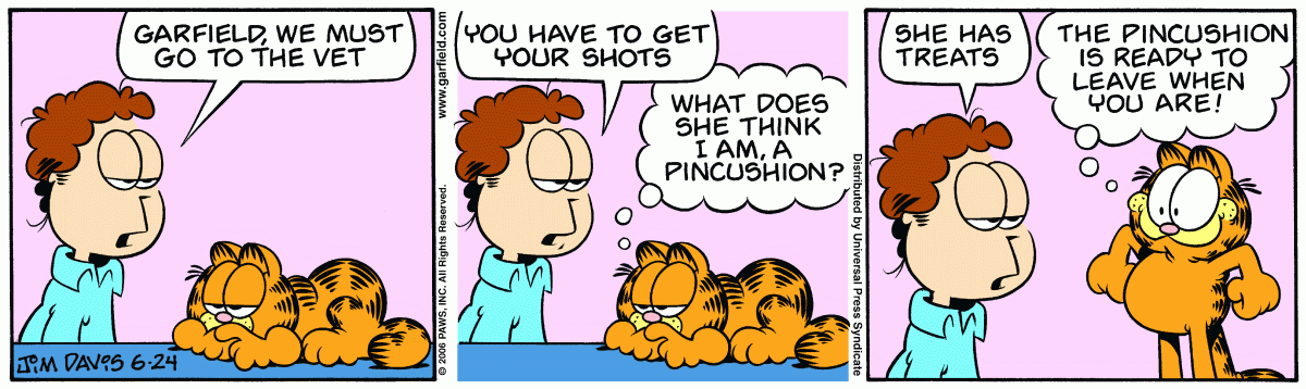 Garfield, June 24, 2006