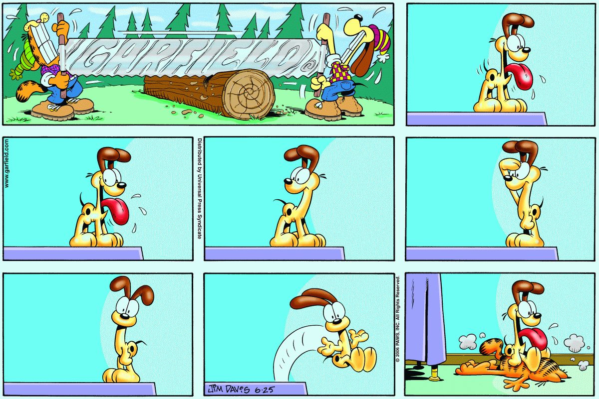 Garfield, June 25, 2006