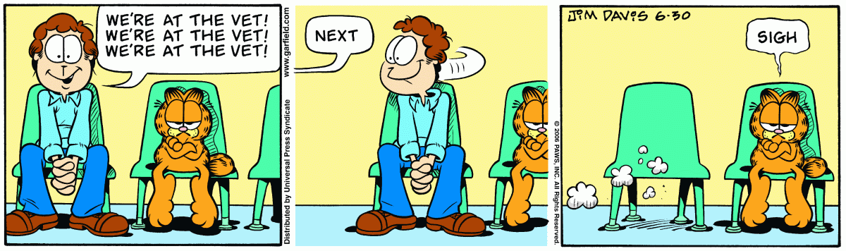 Garfield, June 30, 2006