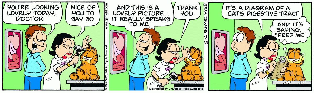 Garfield, July 5, 2006