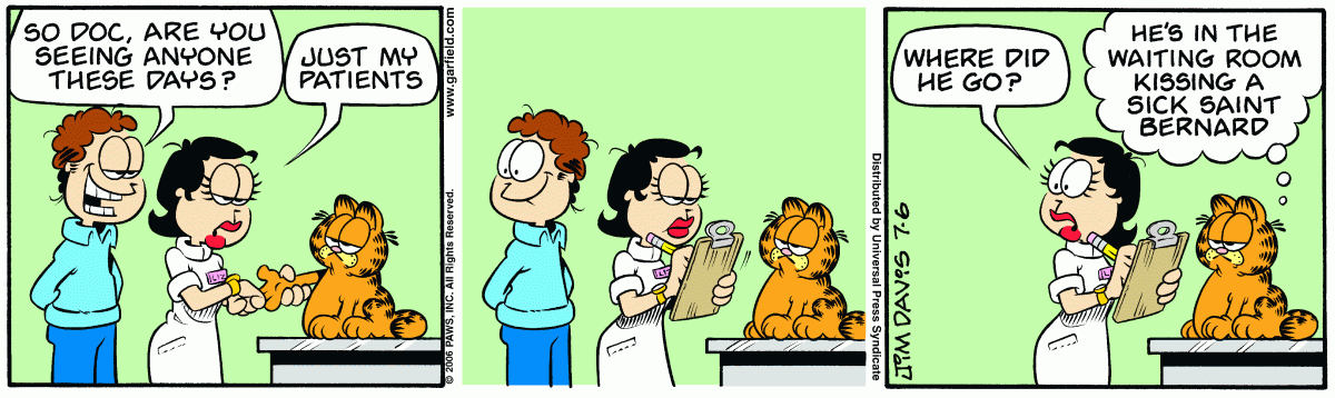Garfield, July 6, 2006