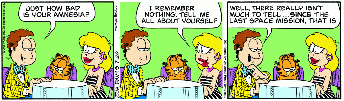 Garfield, July 20, 2006