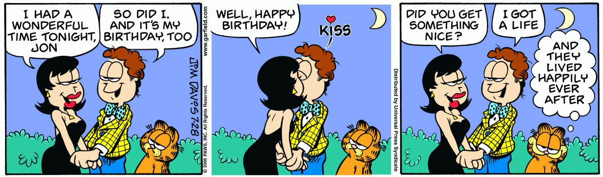 Garfield, July 28, 2006
