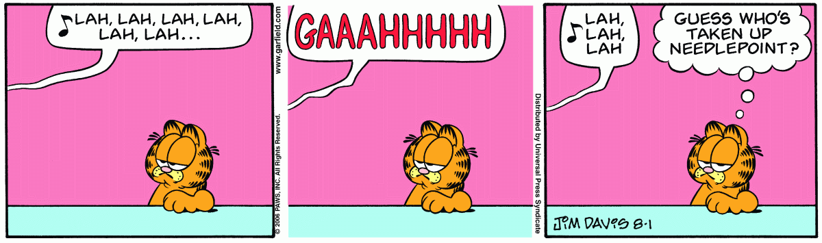 Garfield, August 1, 2006