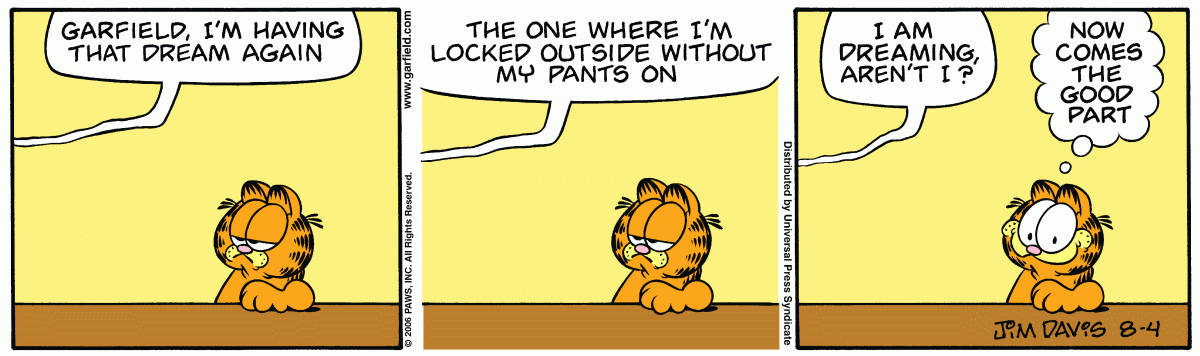 Garfield, August 4, 2006