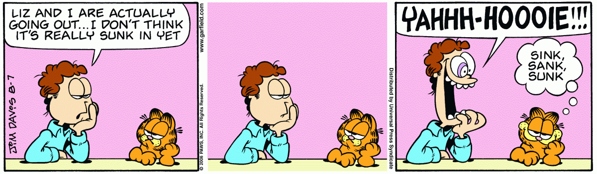 Garfield, August 7, 2006