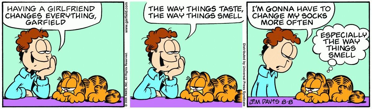 Garfield, August 8, 2006