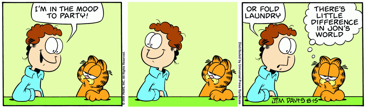 Garfield, August 15, 2006