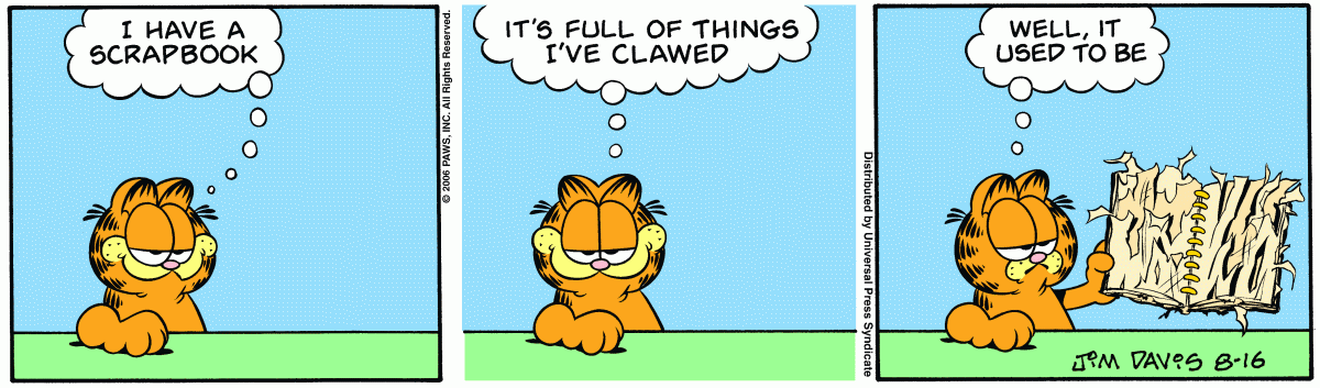 Garfield, August 16, 2006
