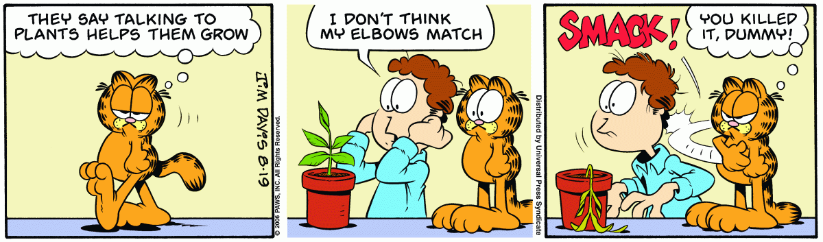 Garfield, August 19, 2006