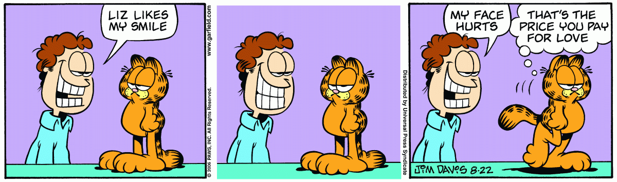 Garfield, August 22, 2006