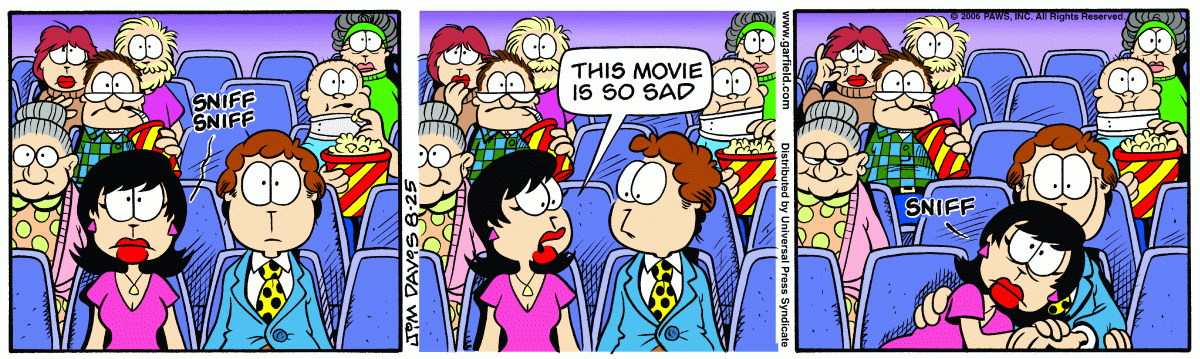 Garfield, August 25, 2006