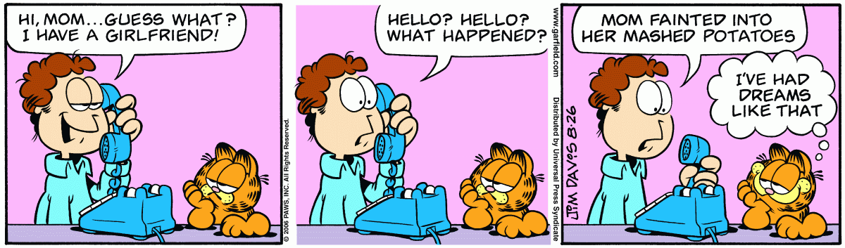 Garfield, August 26, 2006