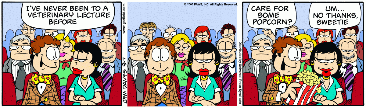 Garfield, September 7, 2006