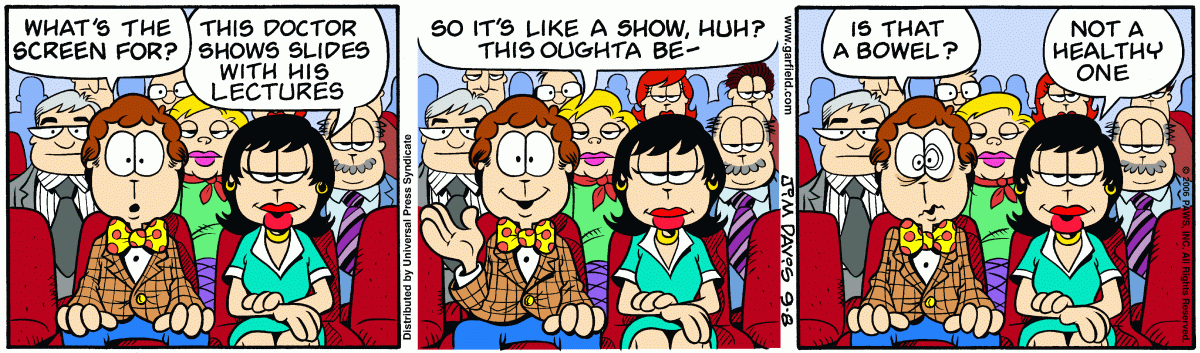 Garfield, September 8, 2006