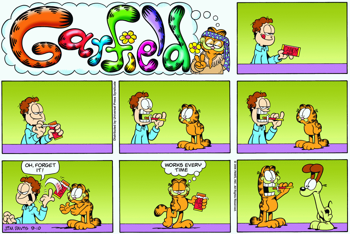 Garfield, September 10, 2006