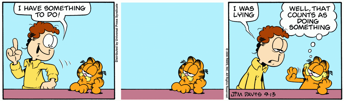 Garfield, September 13, 2006