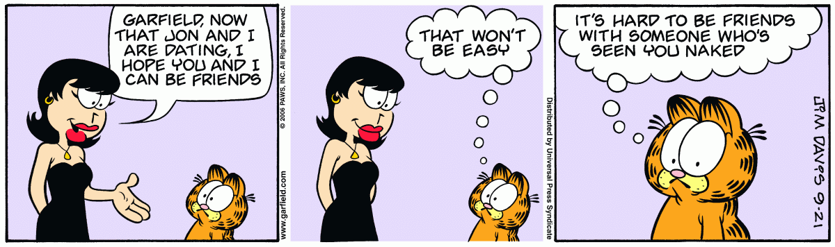 Garfield, September 21, 2006