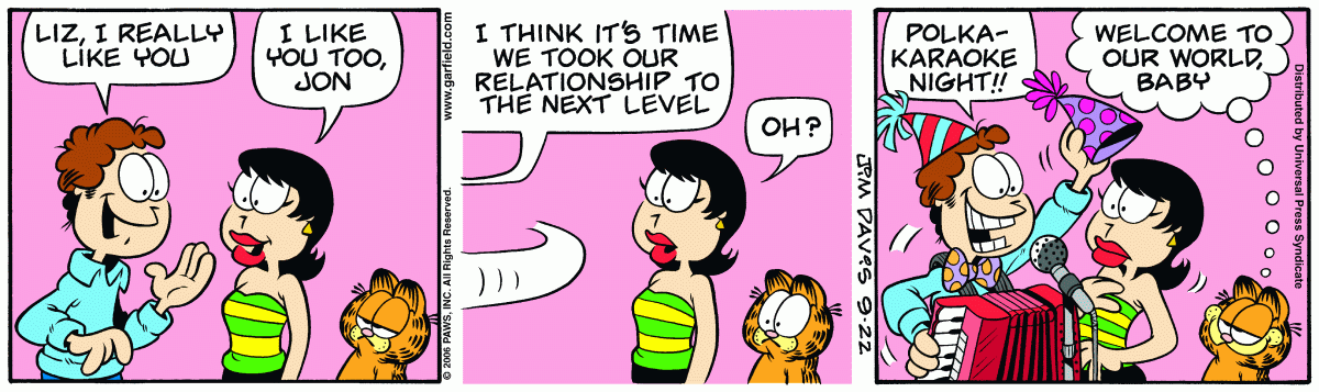 Garfield, September 22, 2006