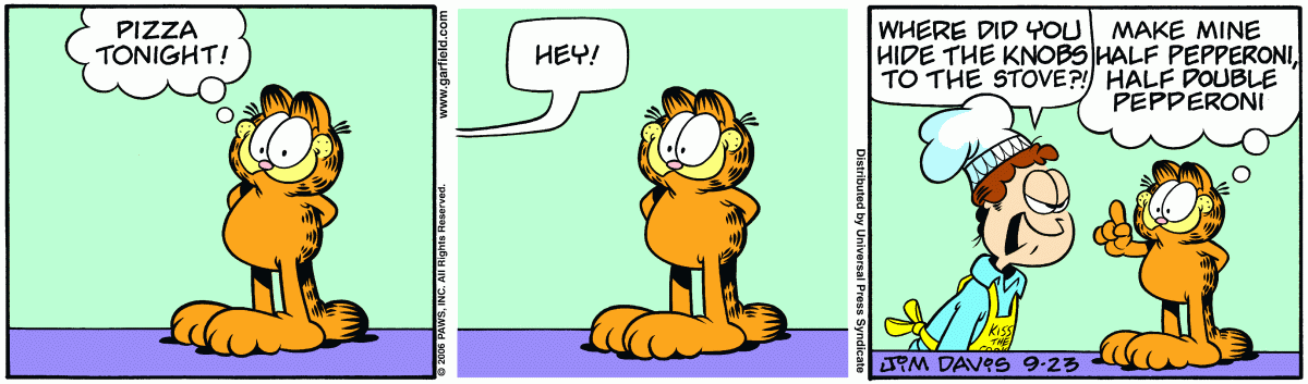 Garfield, September 23, 2006