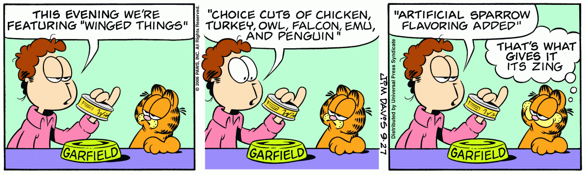 Garfield, September 27, 2006