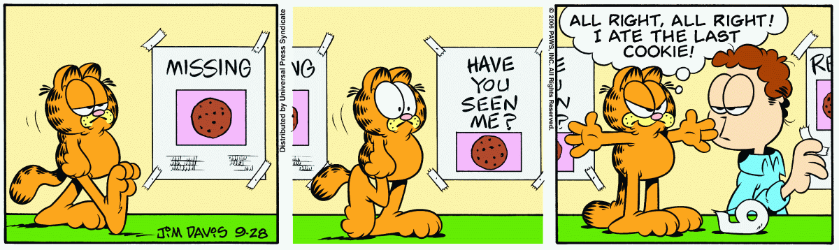 Garfield, September 28, 2006