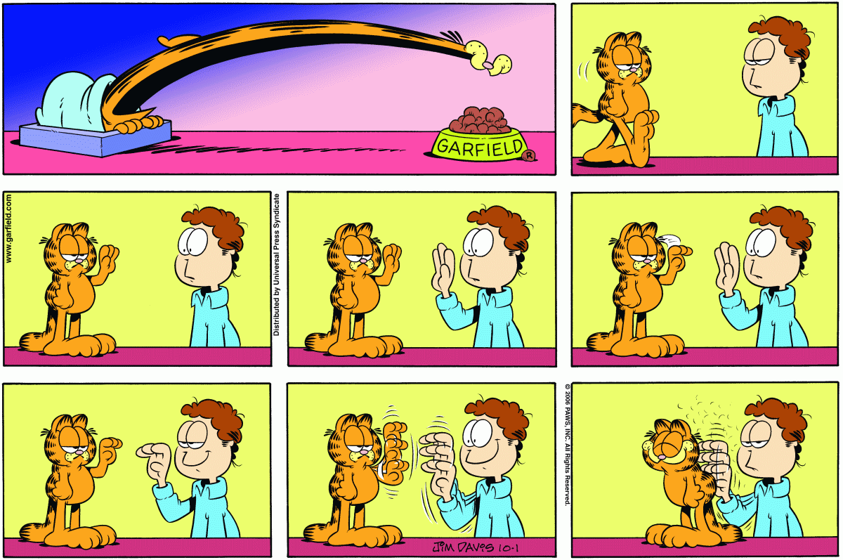 Garfield, October 1, 2006