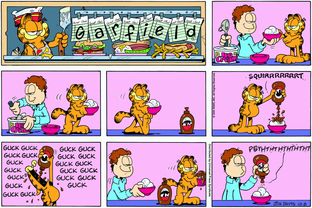 Garfield, October 8, 2006