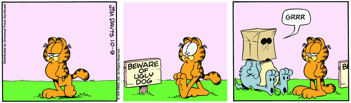 Garfield, October 9, 2006