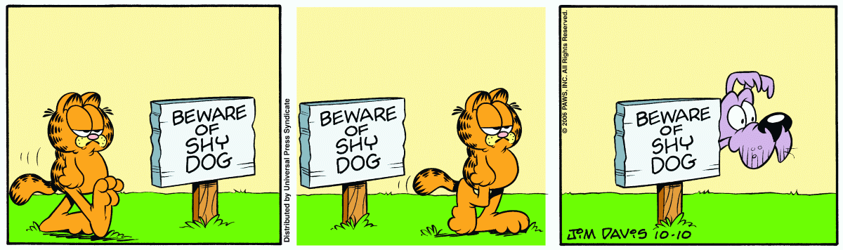 Garfield, October 10, 2006