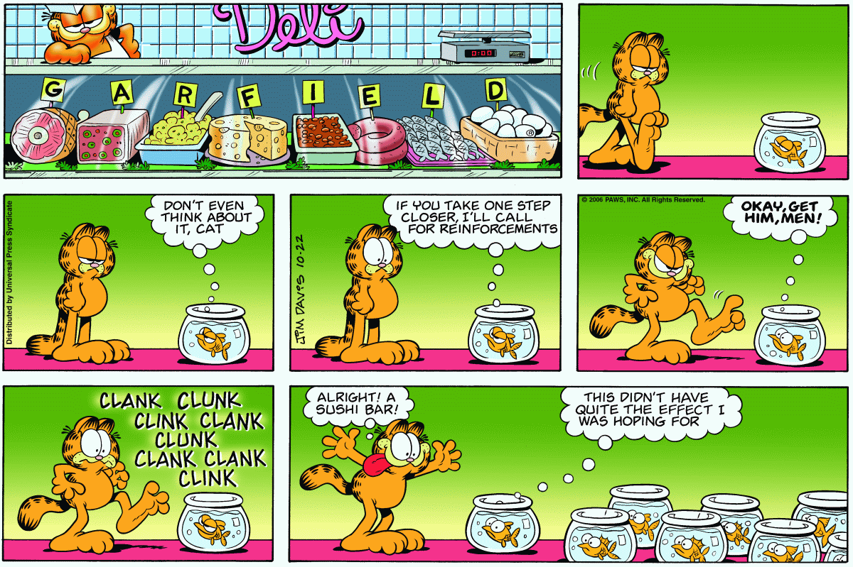 Garfield, October 22, 2006