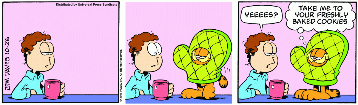 Garfield, October 26, 2006
