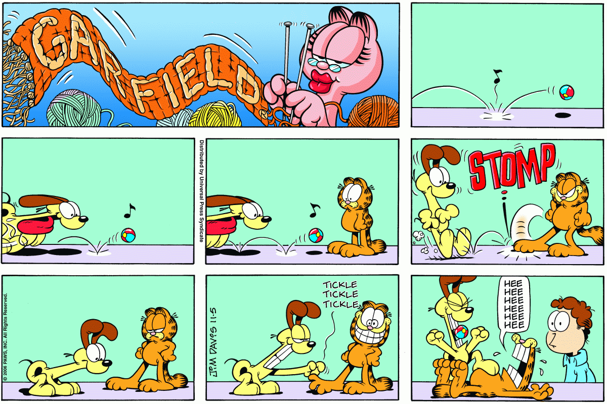 Garfield, November 5, 2006