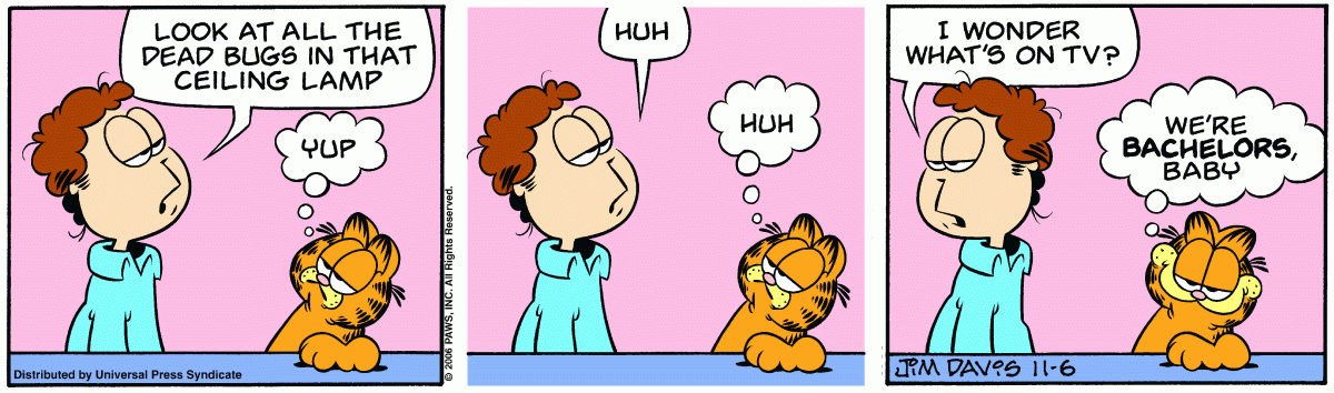 Garfield, November 6, 2006