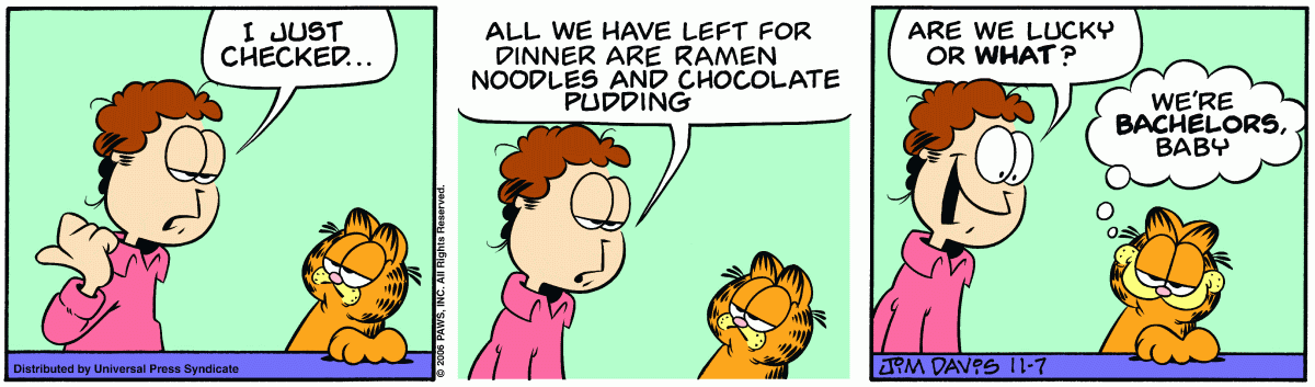Garfield, November 7, 2006