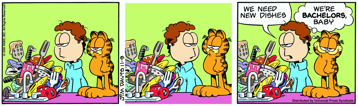 Garfield, November 9, 2006