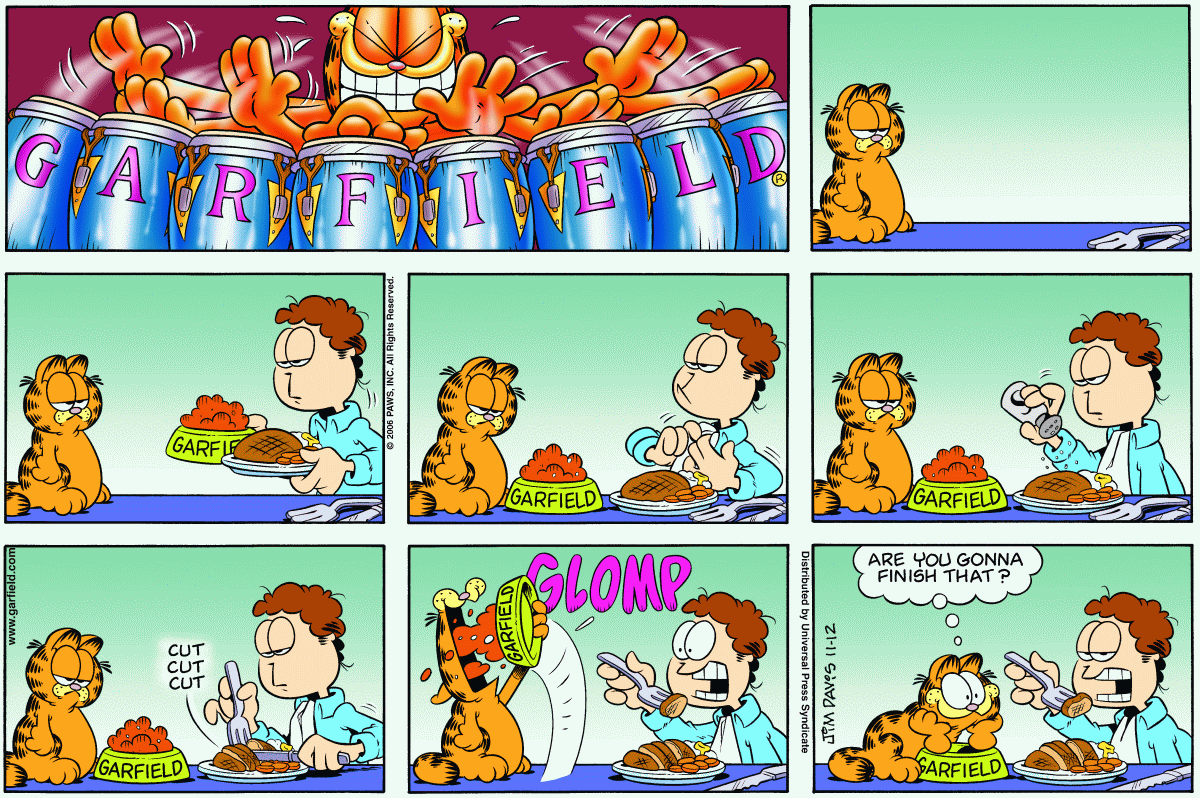 Garfield, November 12, 2006