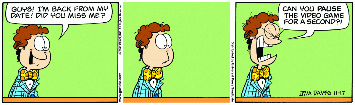 Garfield, November 17, 2006