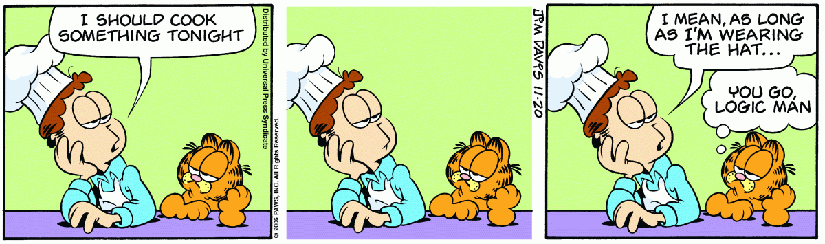 Garfield, November 20, 2006