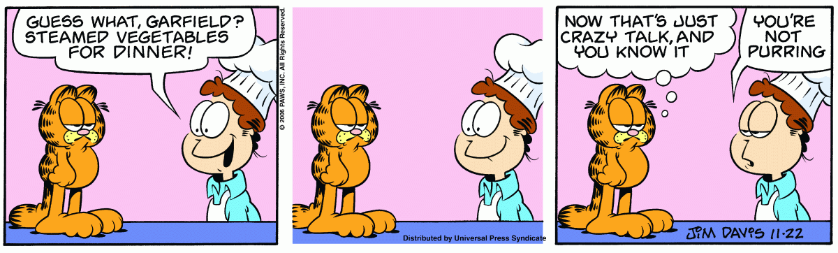 Garfield, November 22, 2006