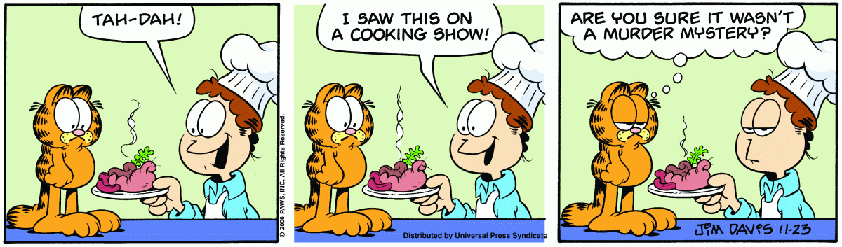 Garfield, November 23, 2006