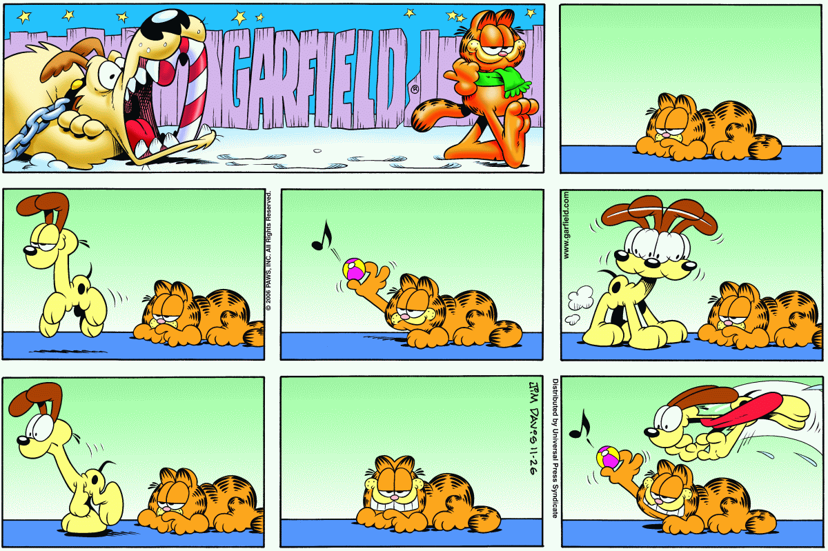 Garfield, November 26, 2006