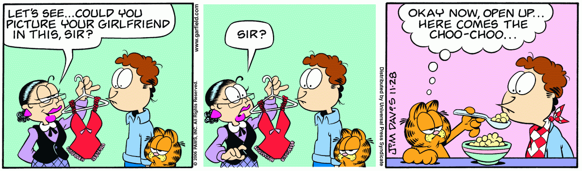 Garfield, November 28, 2006