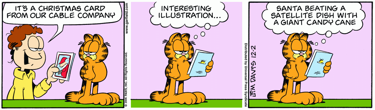 Garfield, December 2, 2006