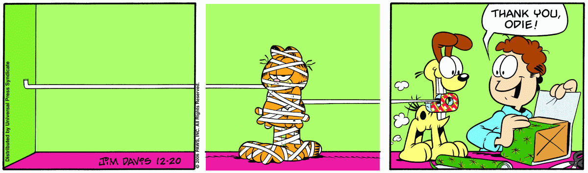 Garfield, December 20, 2006