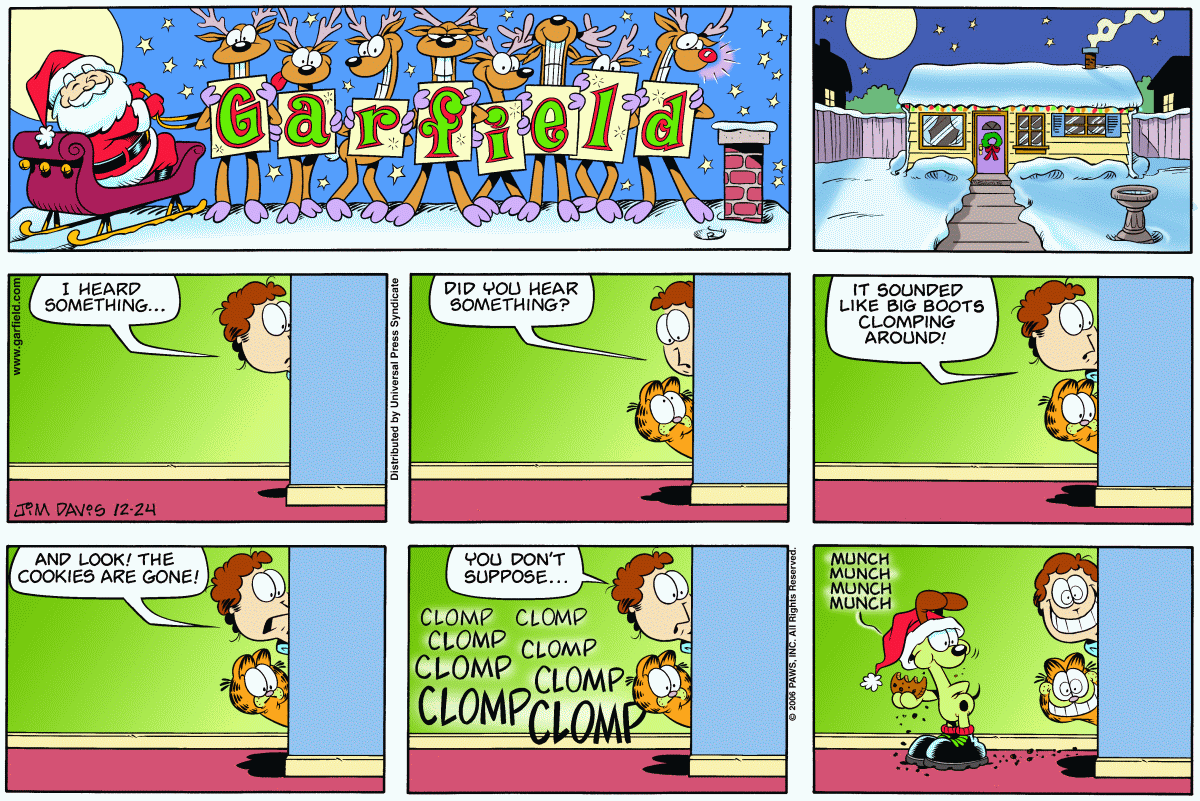Garfield, December 24, 2006